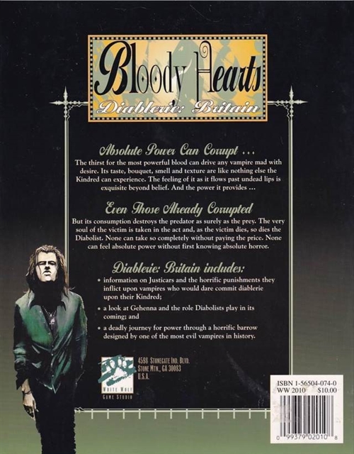 Vampire the Masquerade 2nd Edition - Bloody Hearts (B Grade) (Genbrug)